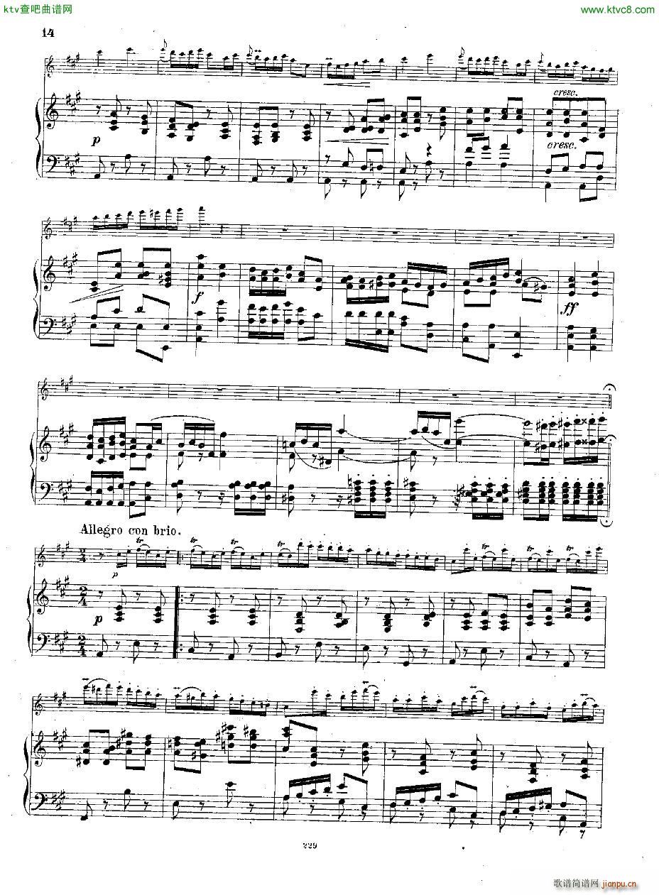 Andersen op 2 Ungarische Fantasie fl pno(V)14