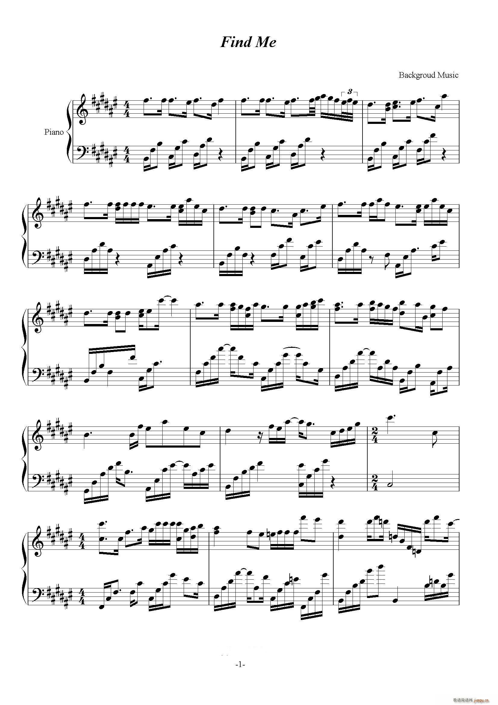 Find Me(V)1
