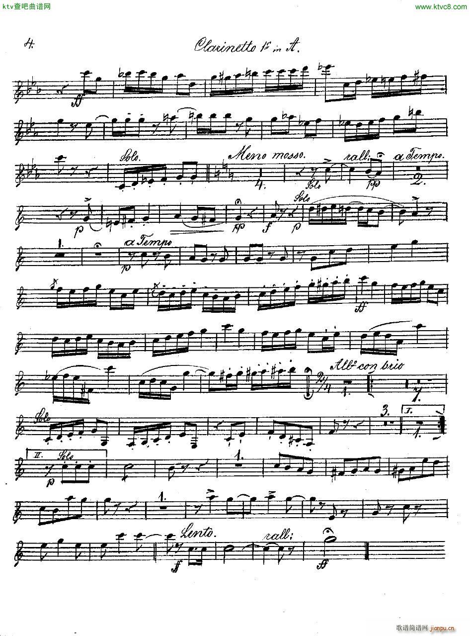 Andersen op 2 Ungarische Fantasie orch parts(V)33