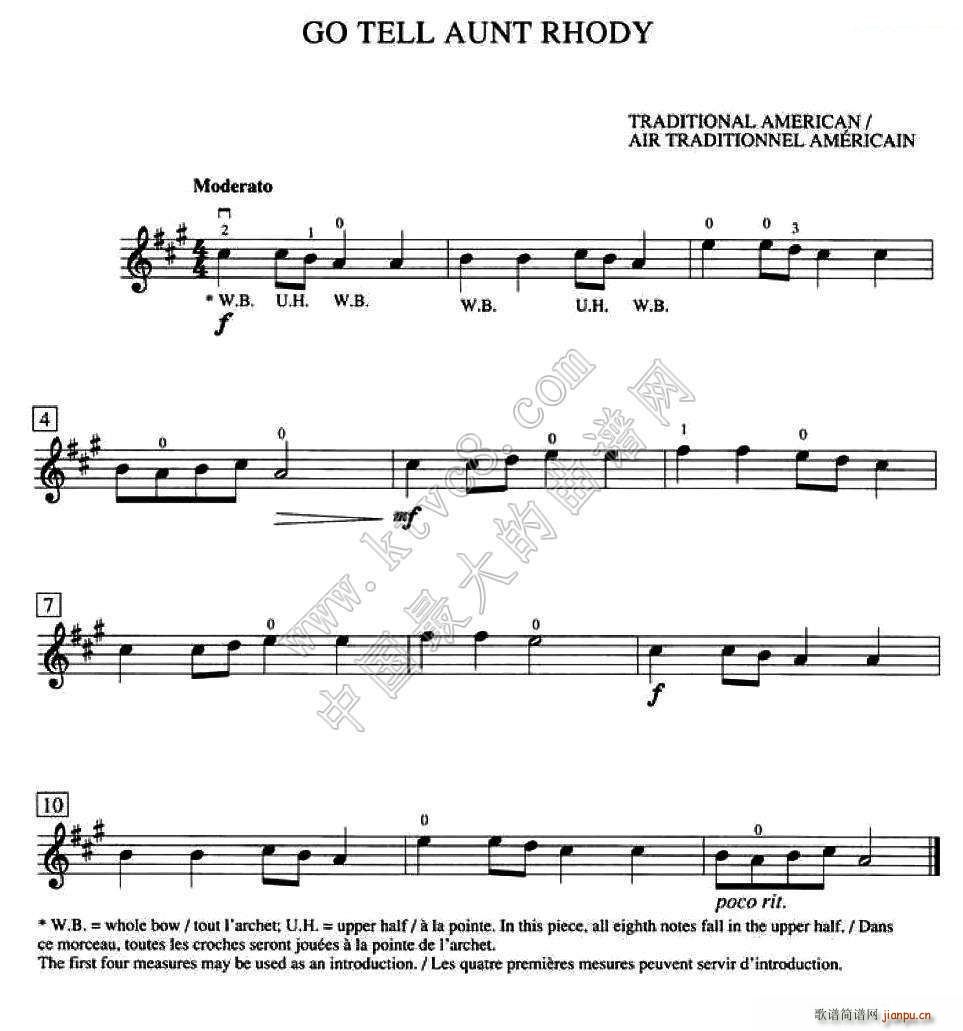 Go Tell Aunt Rhody ôСٿ A伉(СV)1