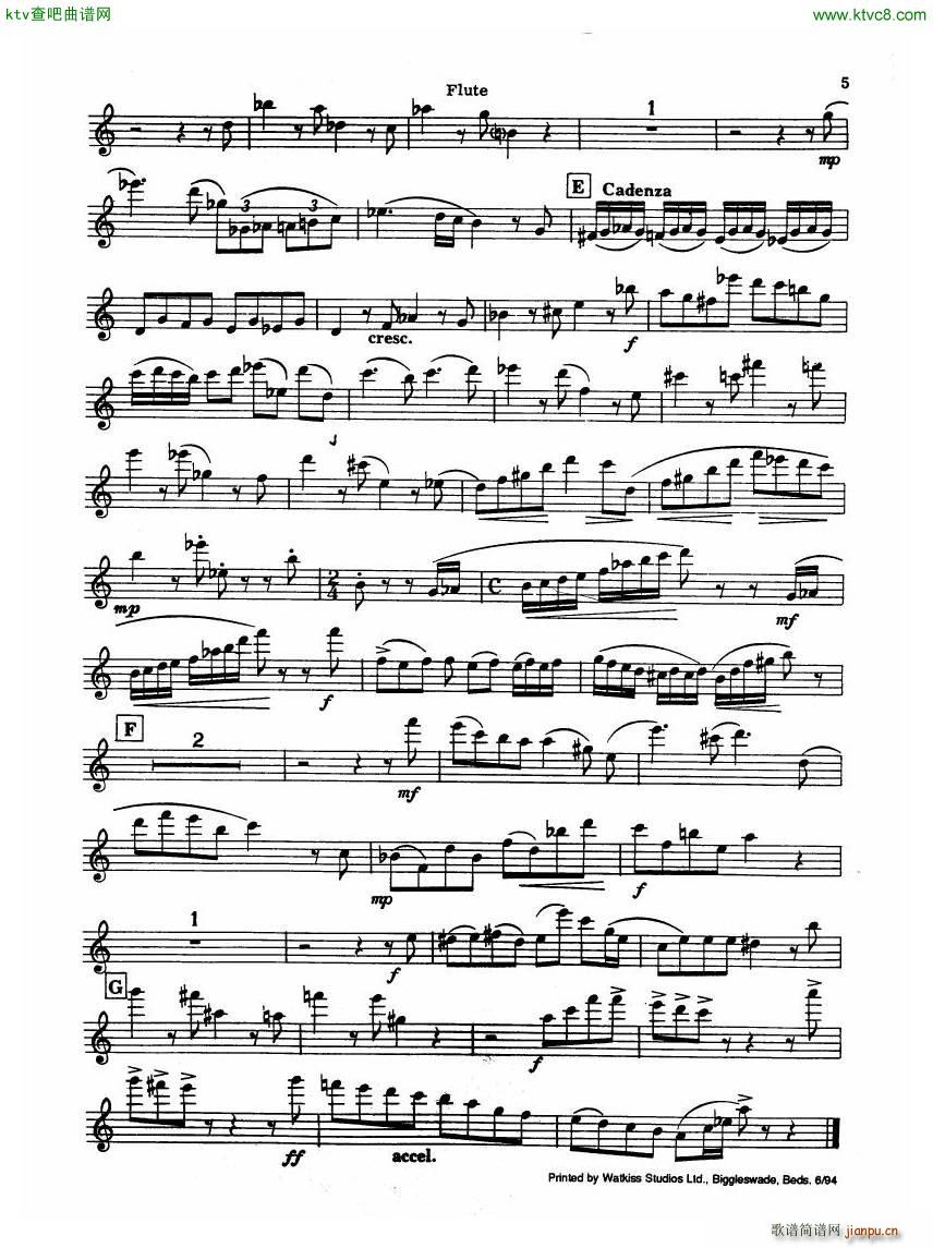 Madeleine Dring Trio For Flute Oboe And Piano(V)5