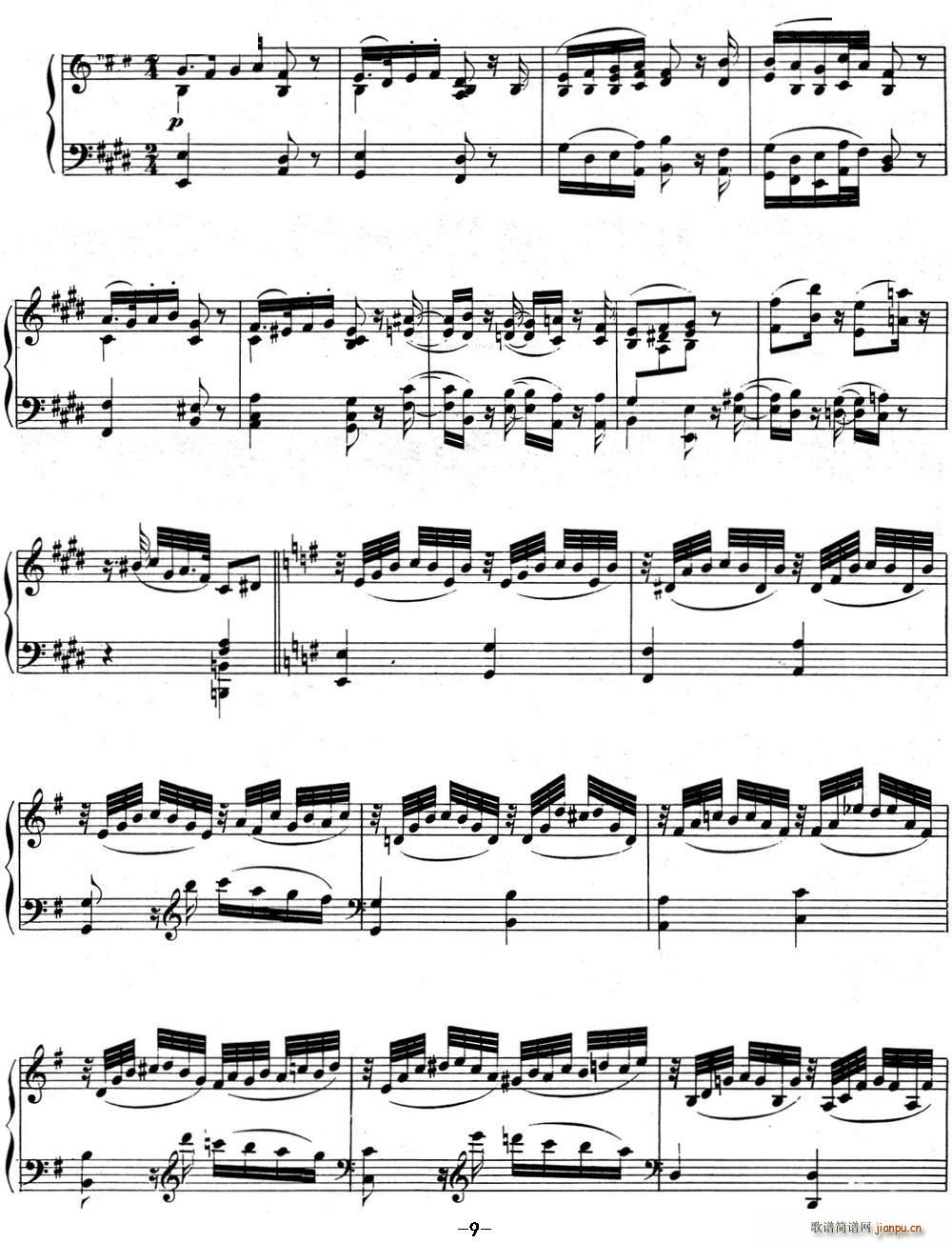 ؐQ03 C{ Op 2 No 3 C major(V)9