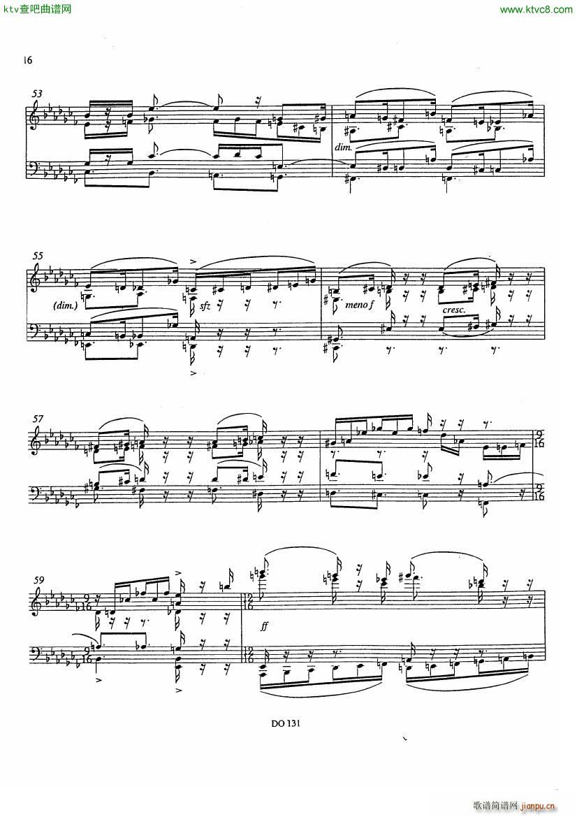Etude No 12 Prlude et Fugue(V)14