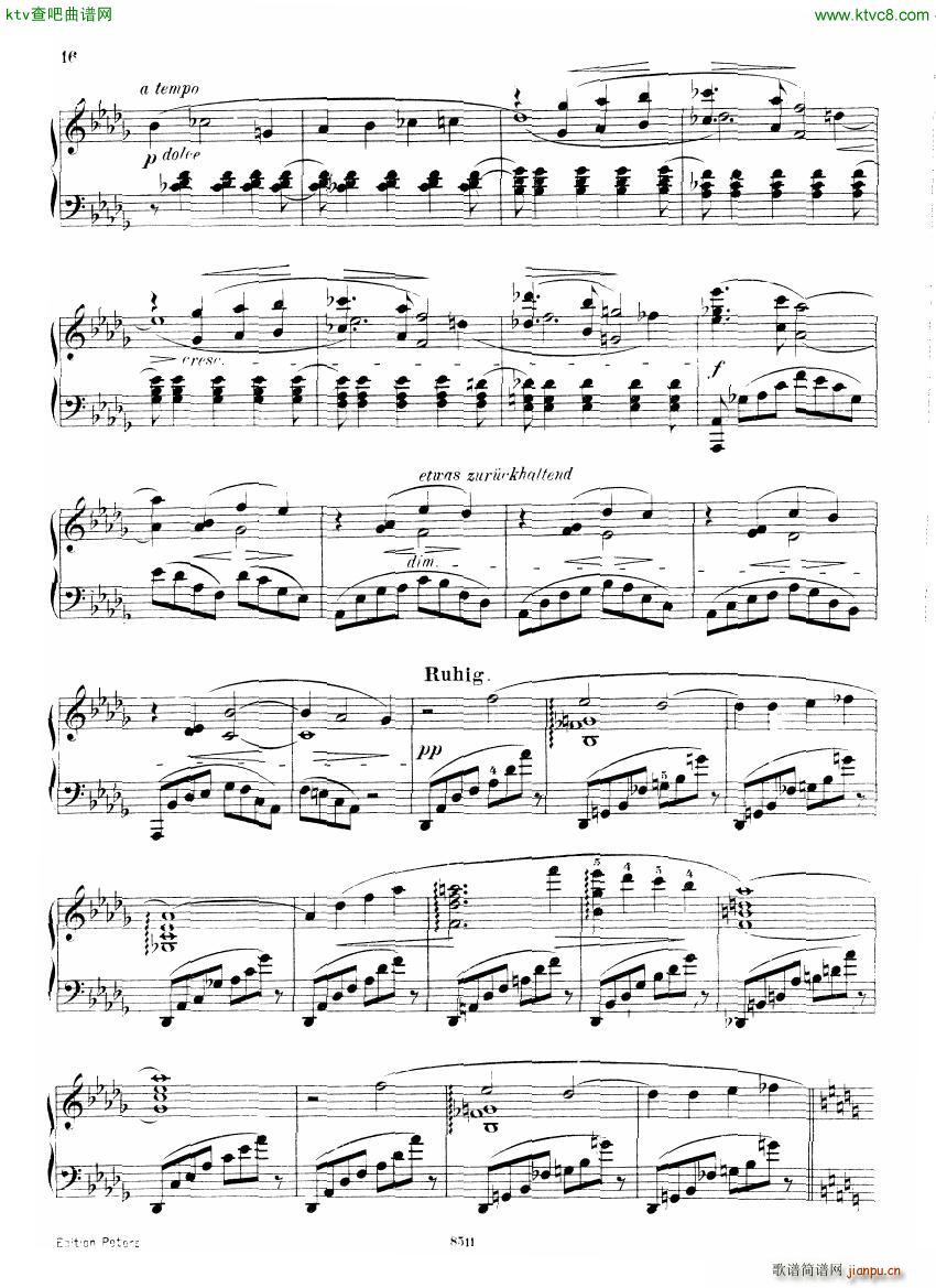 D Albert op 16 no 4 Ballade(V)8