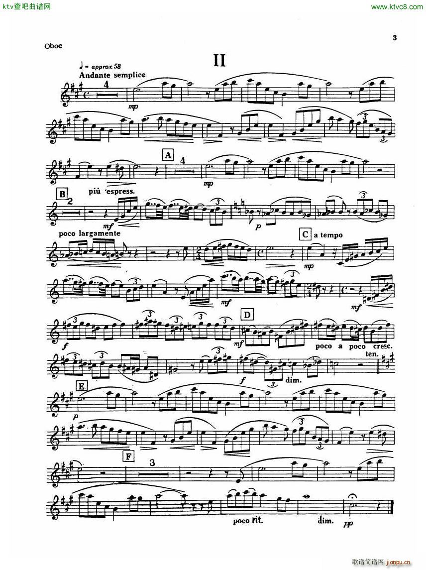 Madeleine Dring Trio For Flute Oboe And Piano(V)8