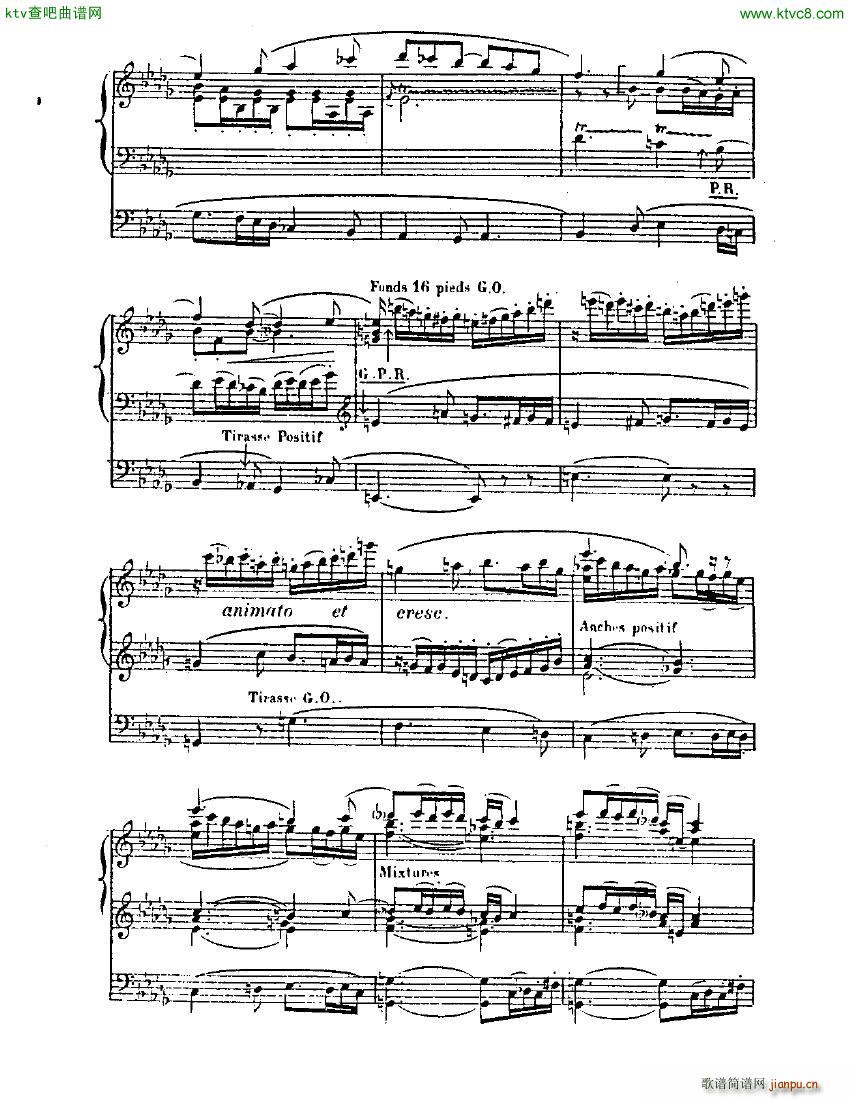 Blin Rene Symphonie mvt 1 solo organ(V)6
