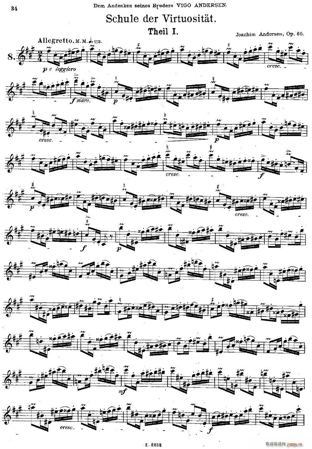 Schule der Virtuosit?t Op 60 8(ѺV)1