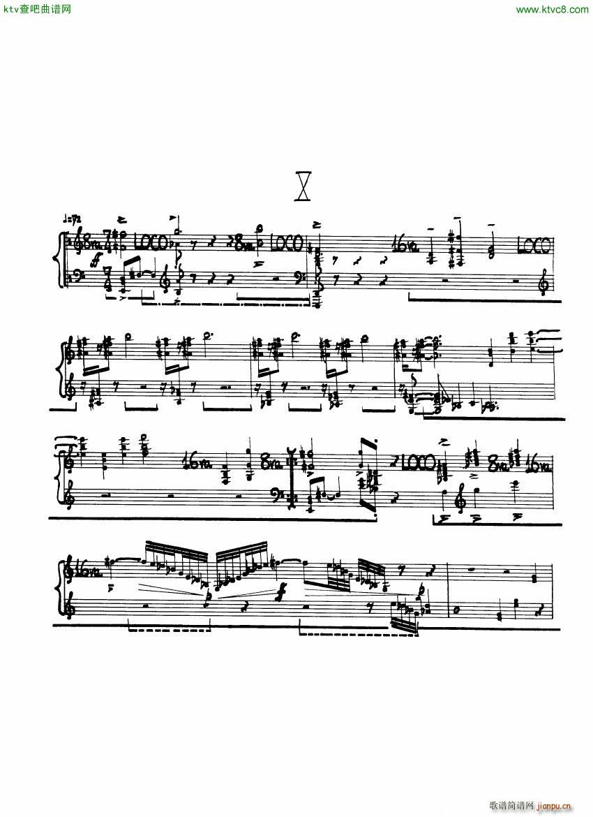 Cage Sonatas and Interludes for prepared piano(V)22