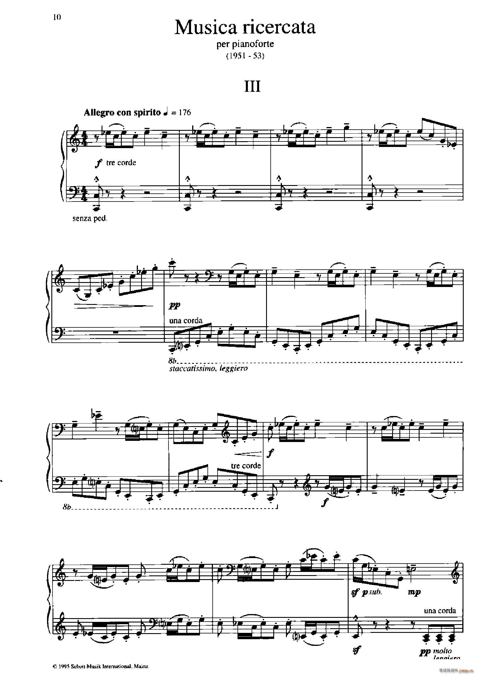 Musica Ricercata (l ) 3(V)1