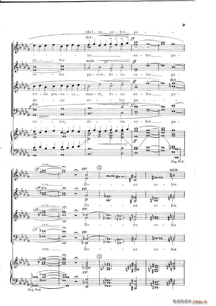 Barber op 11 Agnus Dei(V)8