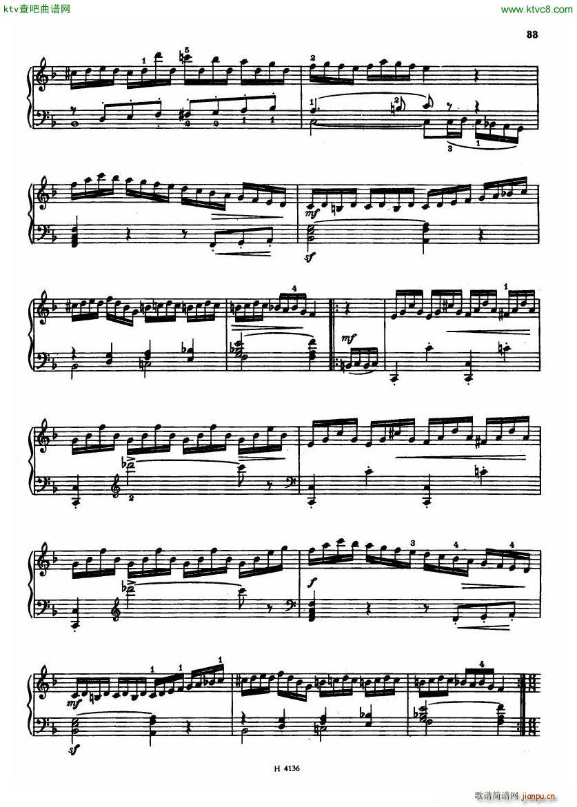 Czech piano variations from 18th century(V)31