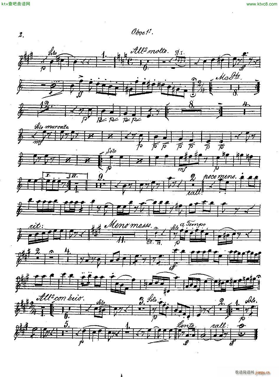 Andersen op 2 Ungarische Fantasie orch parts(V)27