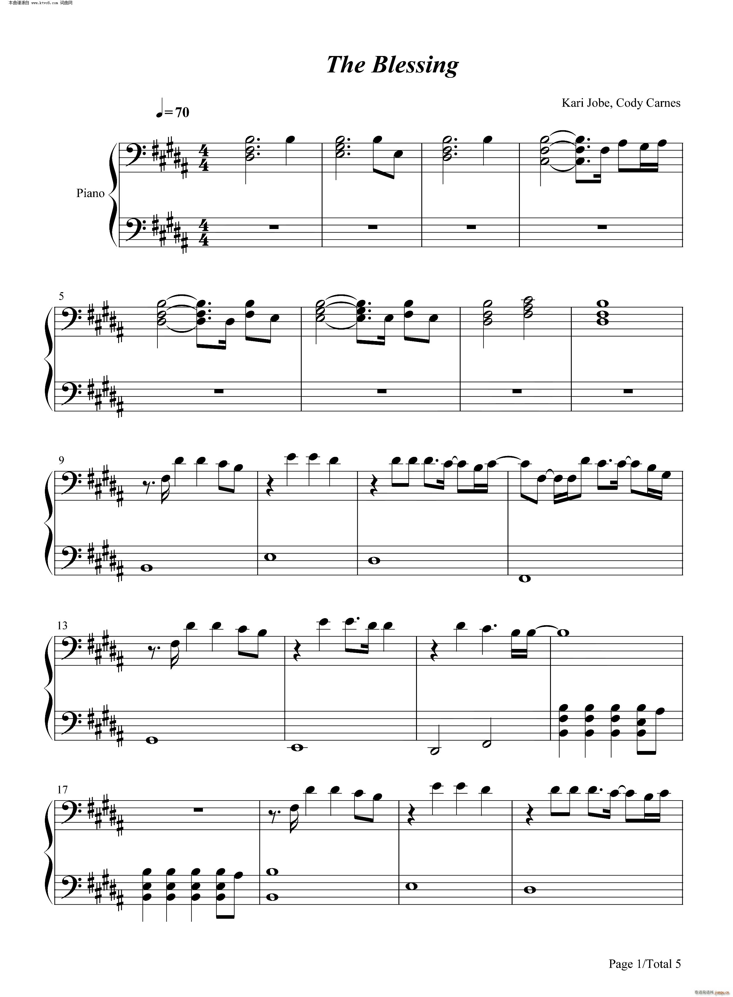 The Blessing(V)1