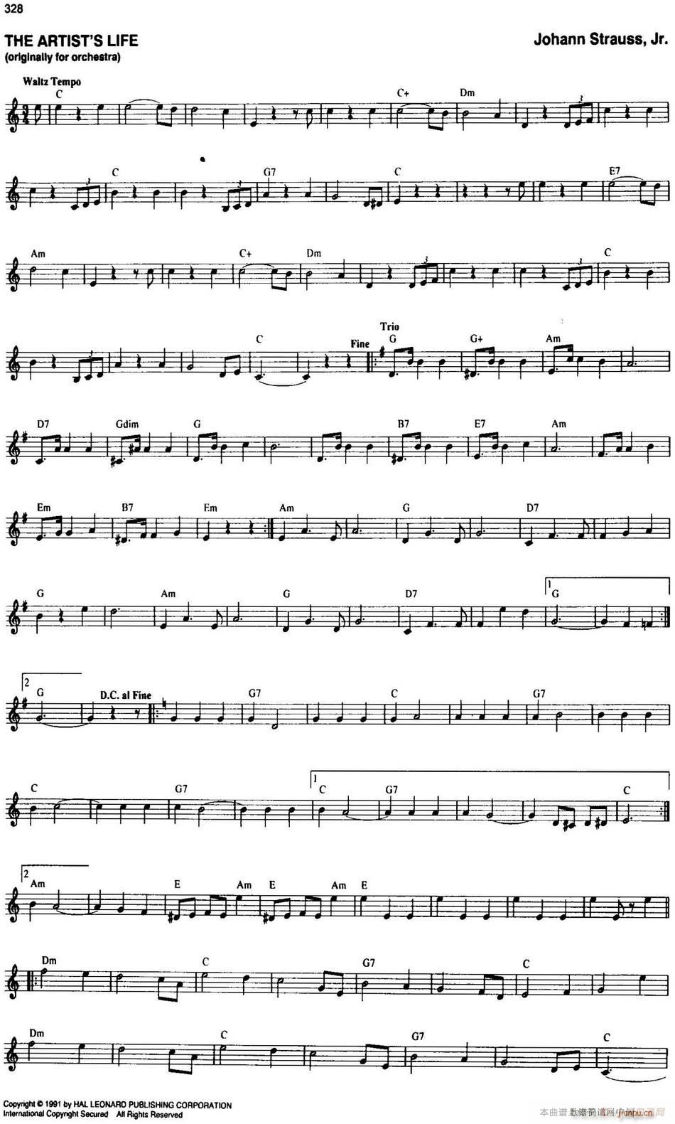 The Real Little Classical Fake Book P321 340(ʮ�ּ�����)8