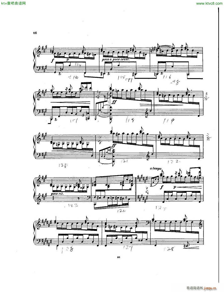 Antipov op 1 Trois Etudes(V)15