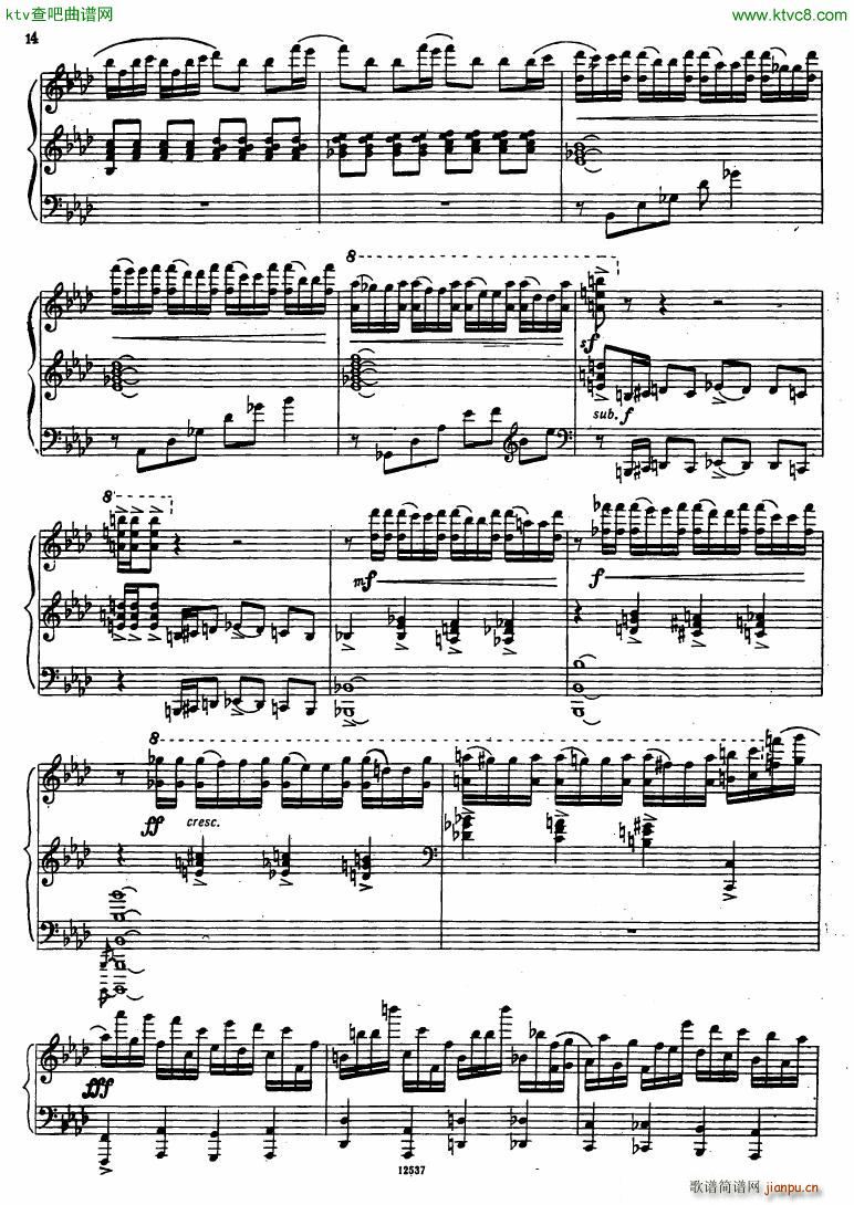 Flyarkovsky 6 preludes and fugues(V)14