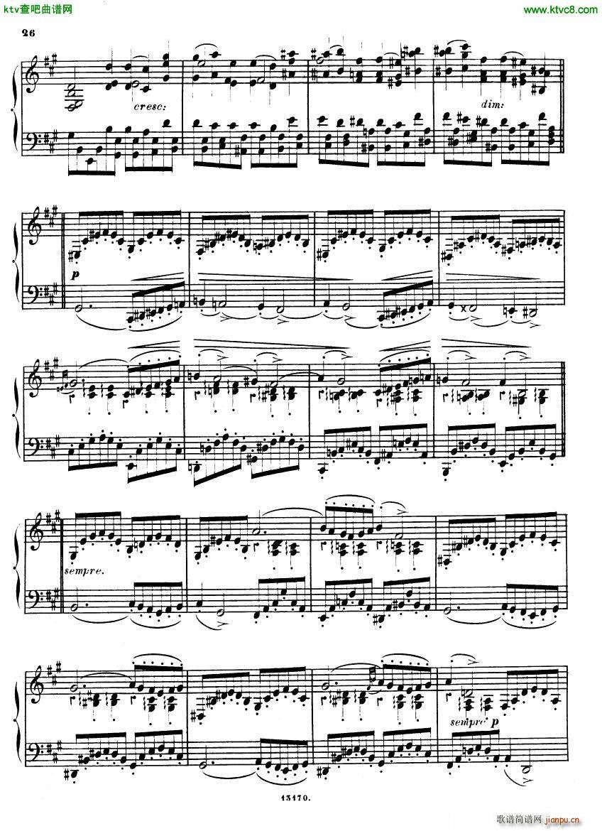 Alkan op 38b Deuxieme recueil de chants(V)25