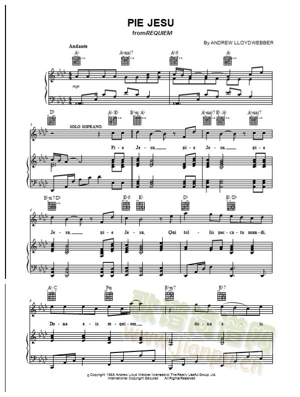 pie jesu ()(V)1