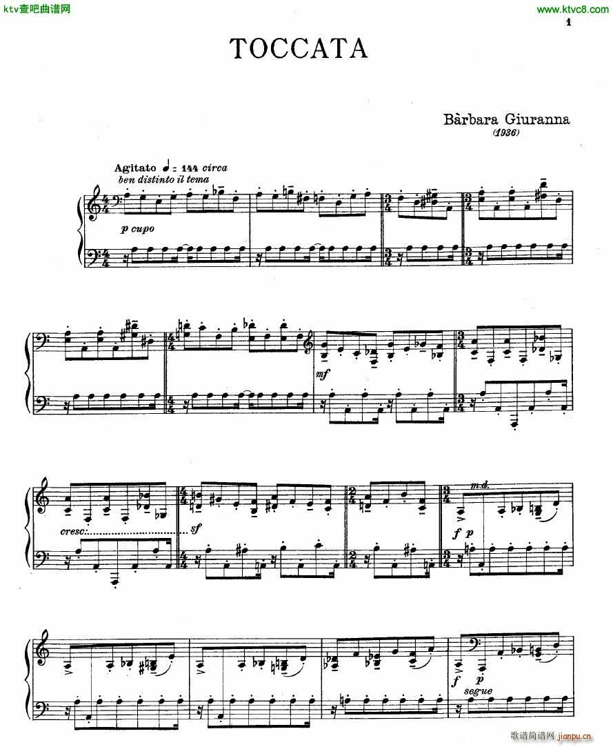 Giuranna Barbara Toccata(V)1