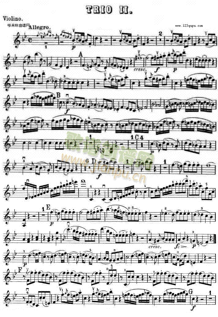 ڶ׽B{K.502֮ViolinTRIO(V)1
