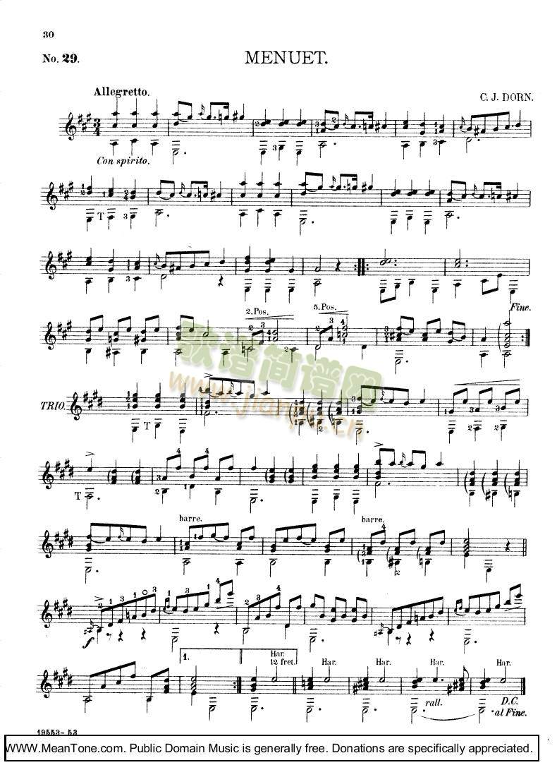 Menuet(V)1