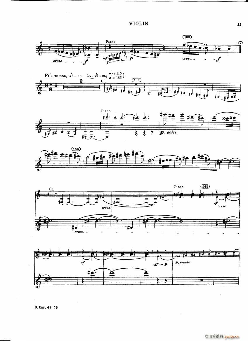 Bartok SZ 111 Contrasts violin(V)11