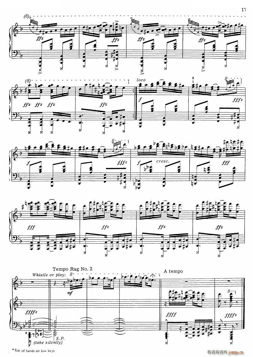 Garden of Eden 4 Rags for Piano(V)18
