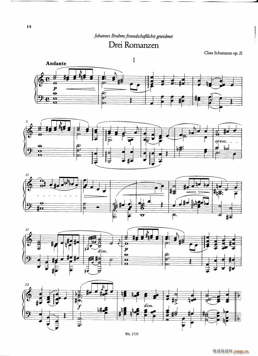 Brahms and his friends Anthology 1(V)18