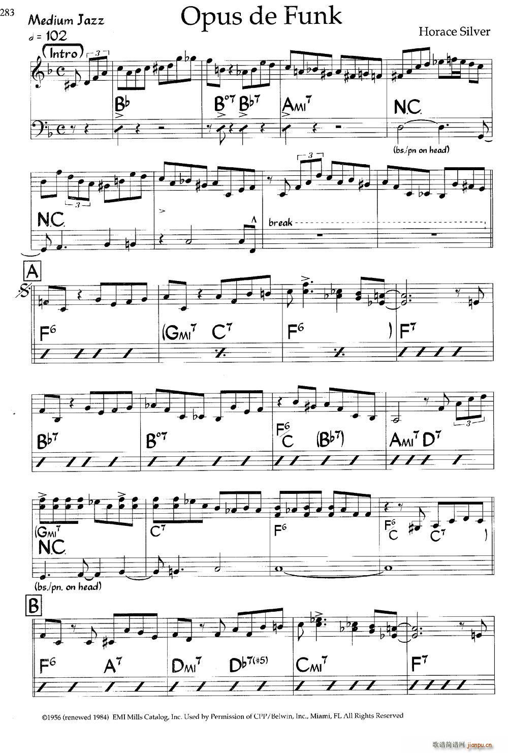 Opus de Funk ʿ(V)1
