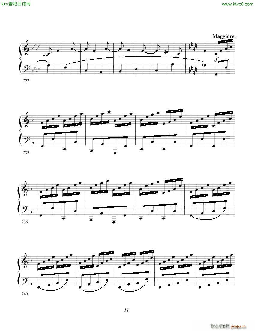 Clementi op 1a No 1 Sonate F major(V)11