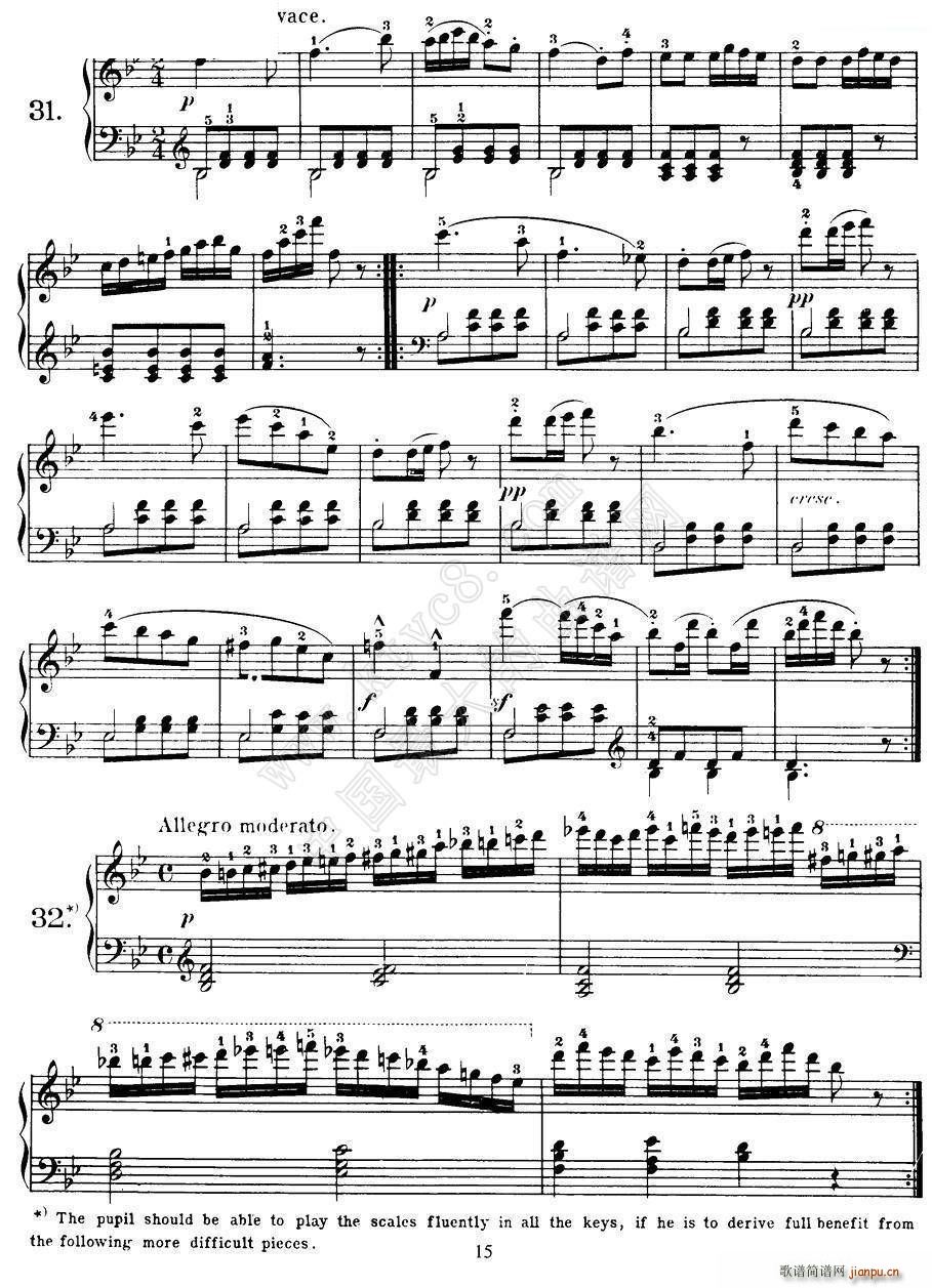 Czerny 100 Progressive Studies Op 139 22 36(V)5