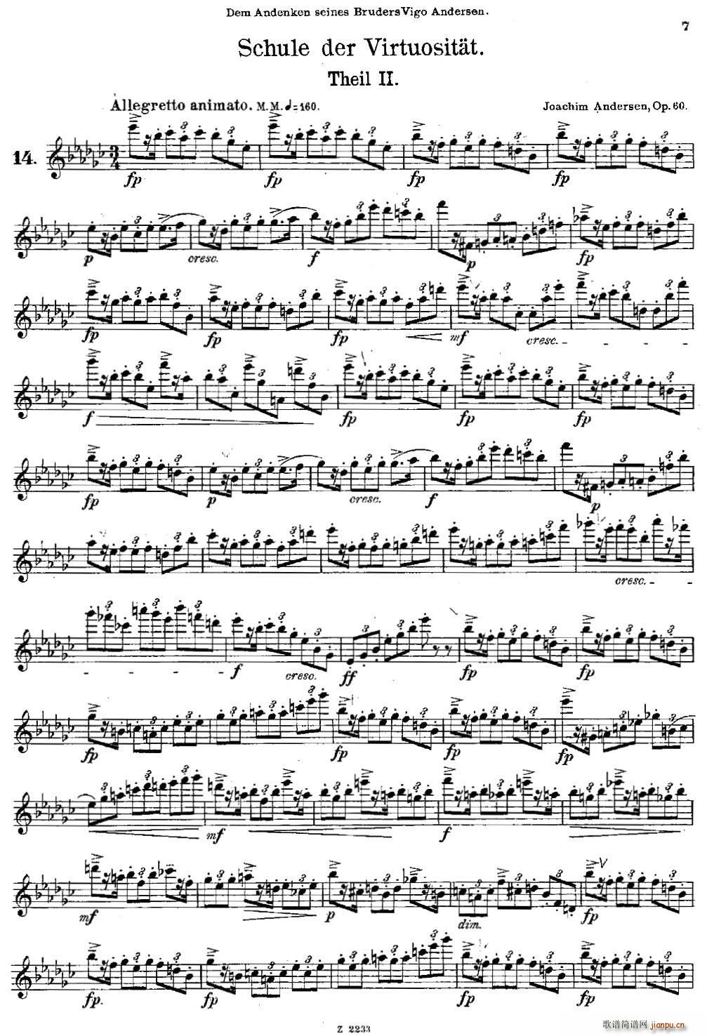 Schule der Virtuosit?t Op 60 14(ѺV)1
