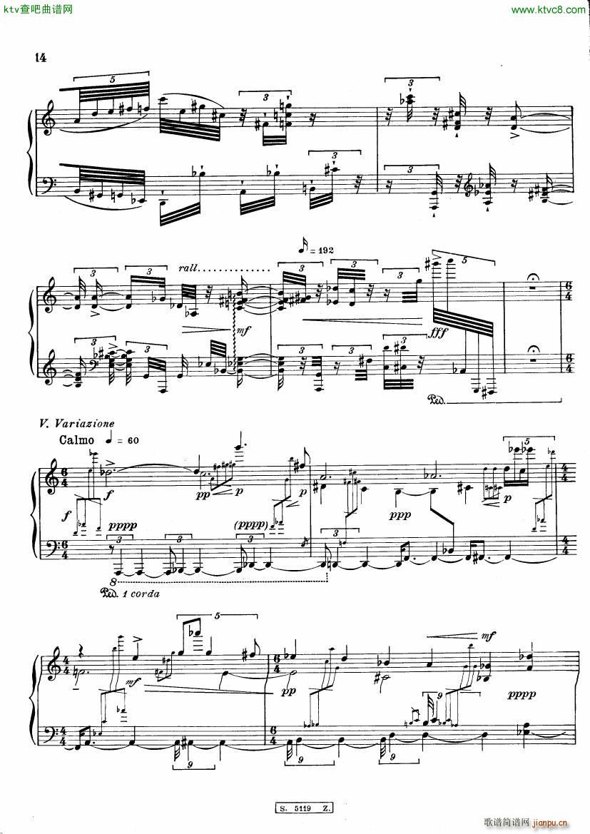 Berio Cinque Variazioni(V)15