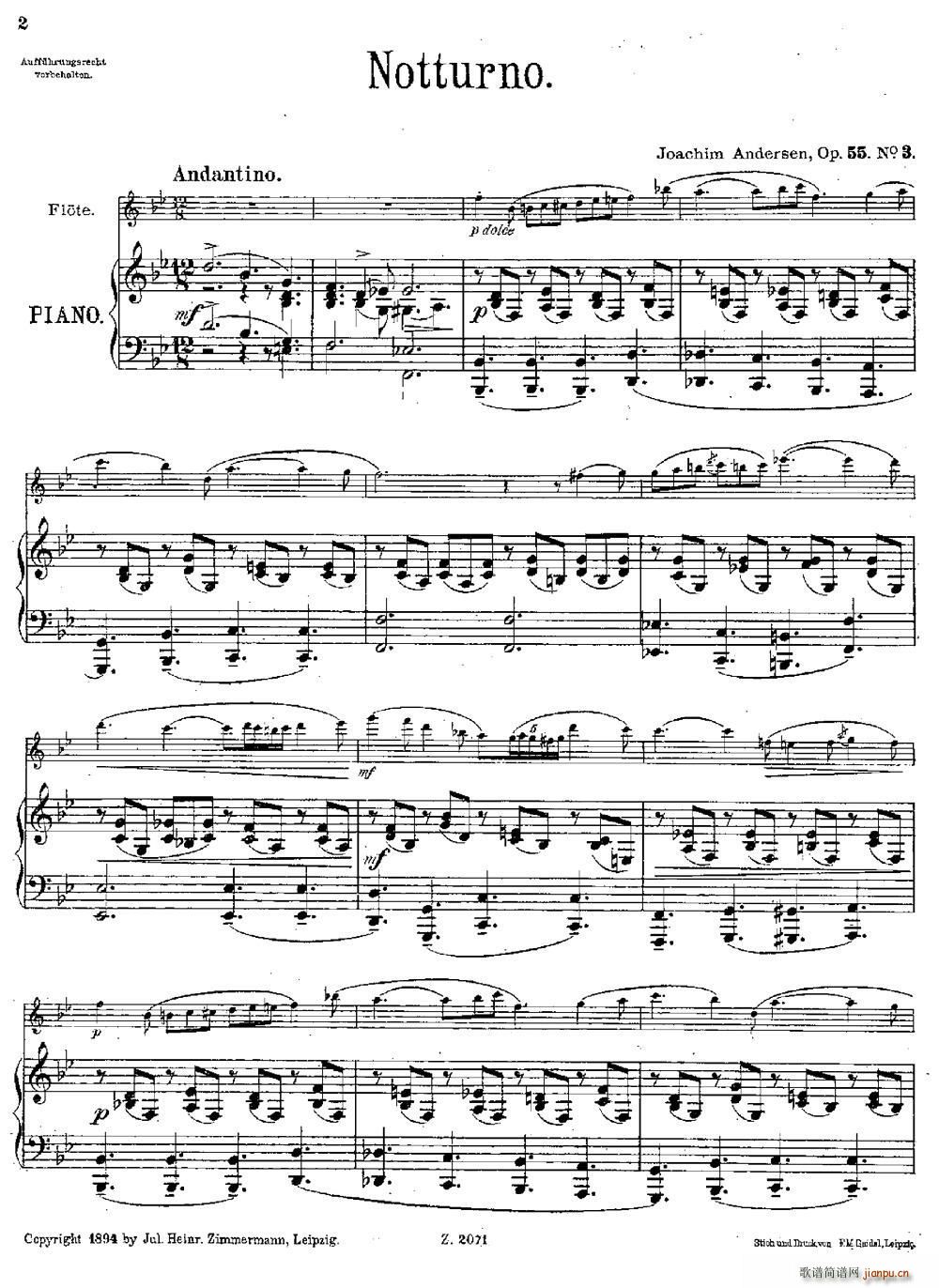Notturno Op 55 No 3 L(chng) ٰ(V)1