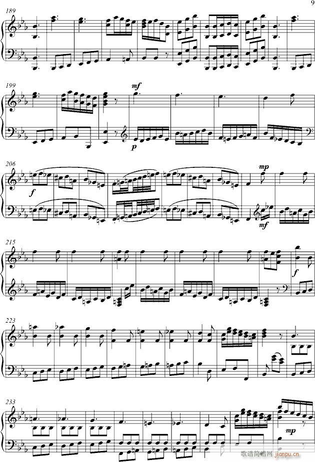 Symphony No.1 for Piano Solo(V)9