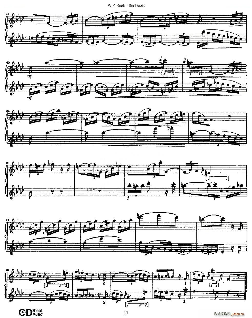Six Duets ֮ ׶ྚ ~(V)6