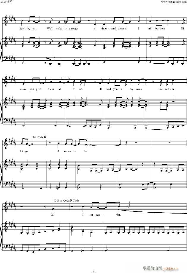 I Surrender ](mi)x_(ki)^(gu) ־(V)3