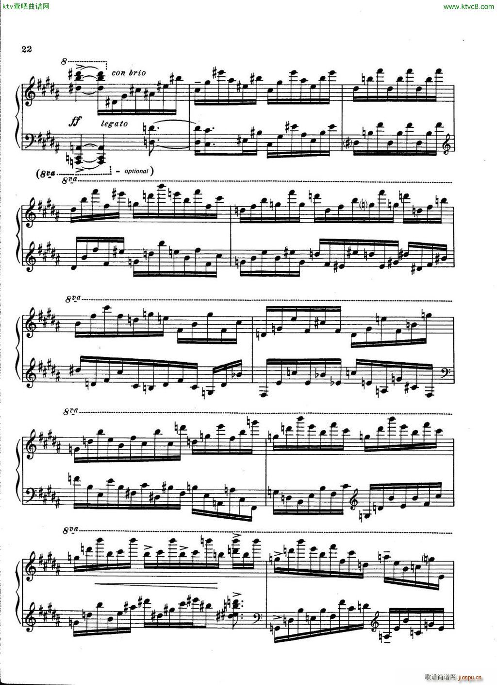 Carter Piano Sonata(V)22