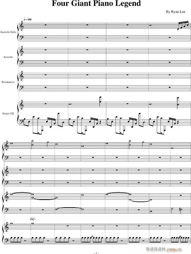 Four Pianos Legend(V)1