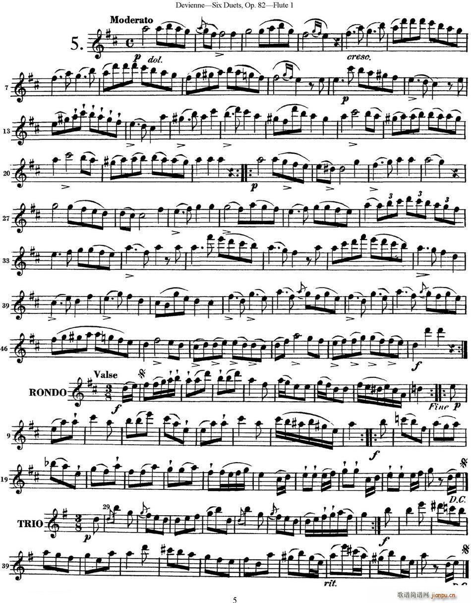 ¾S{(g)L(chng)ѶСOp 82 Flute 1 NO 5(ѺV)1