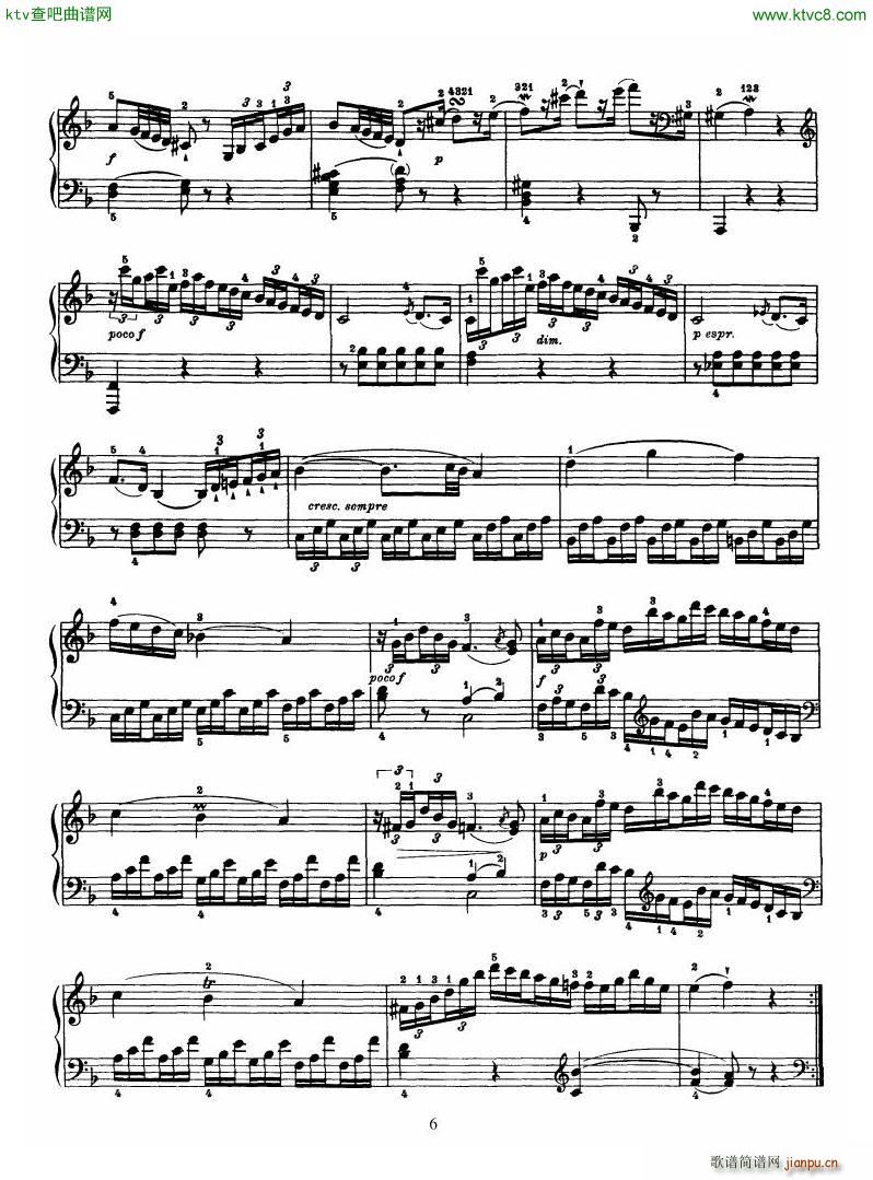 Haydn Piano Sonata No 33 In D(V)6