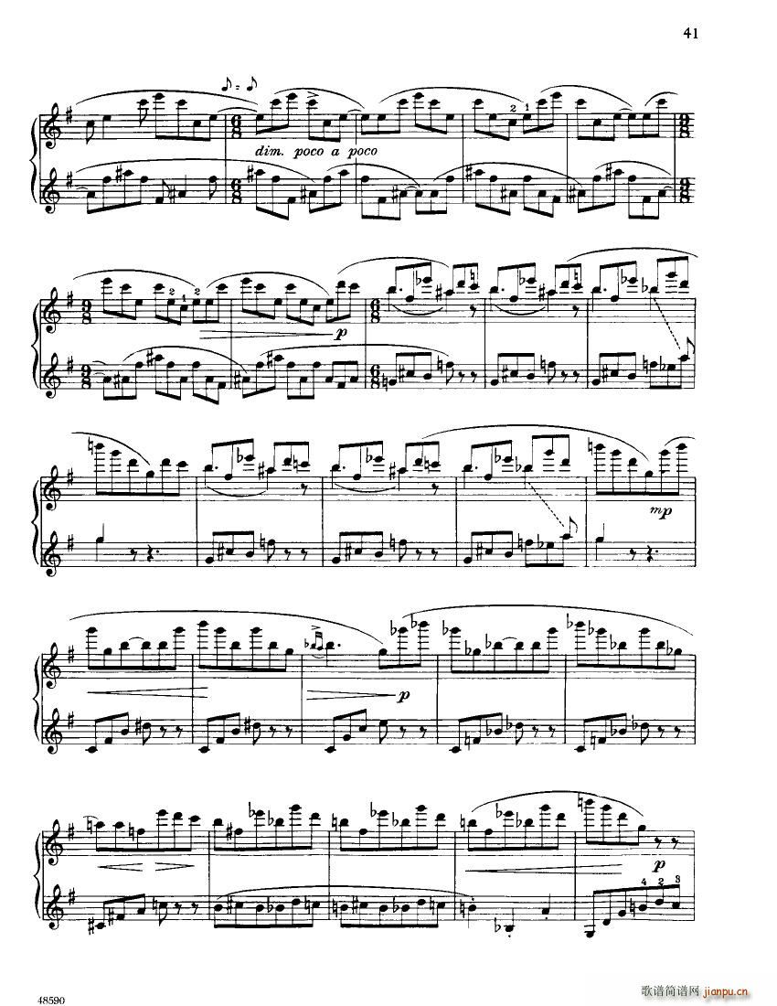 Barber op 26 Piano Sonata(V)19