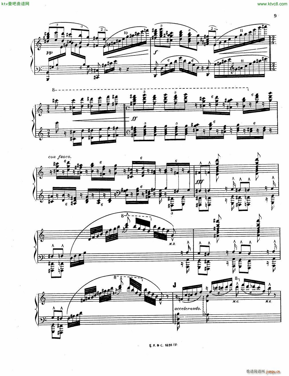 Chaminade Konzerstuck Op 40 reduction(V)8