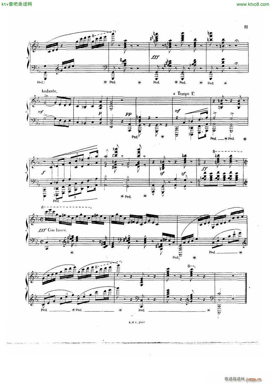 Chaminade 21 PianoSonata(V)12