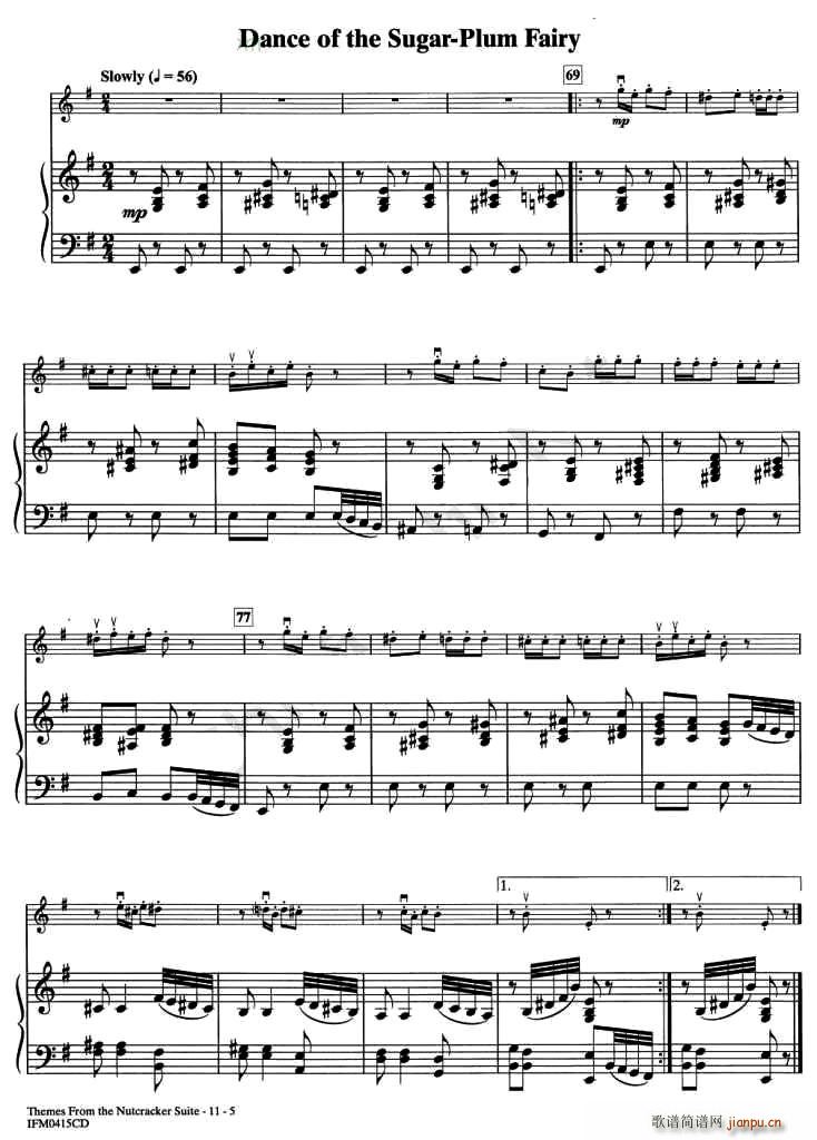 Dance of the Sugar-Plum Fairy(V)1