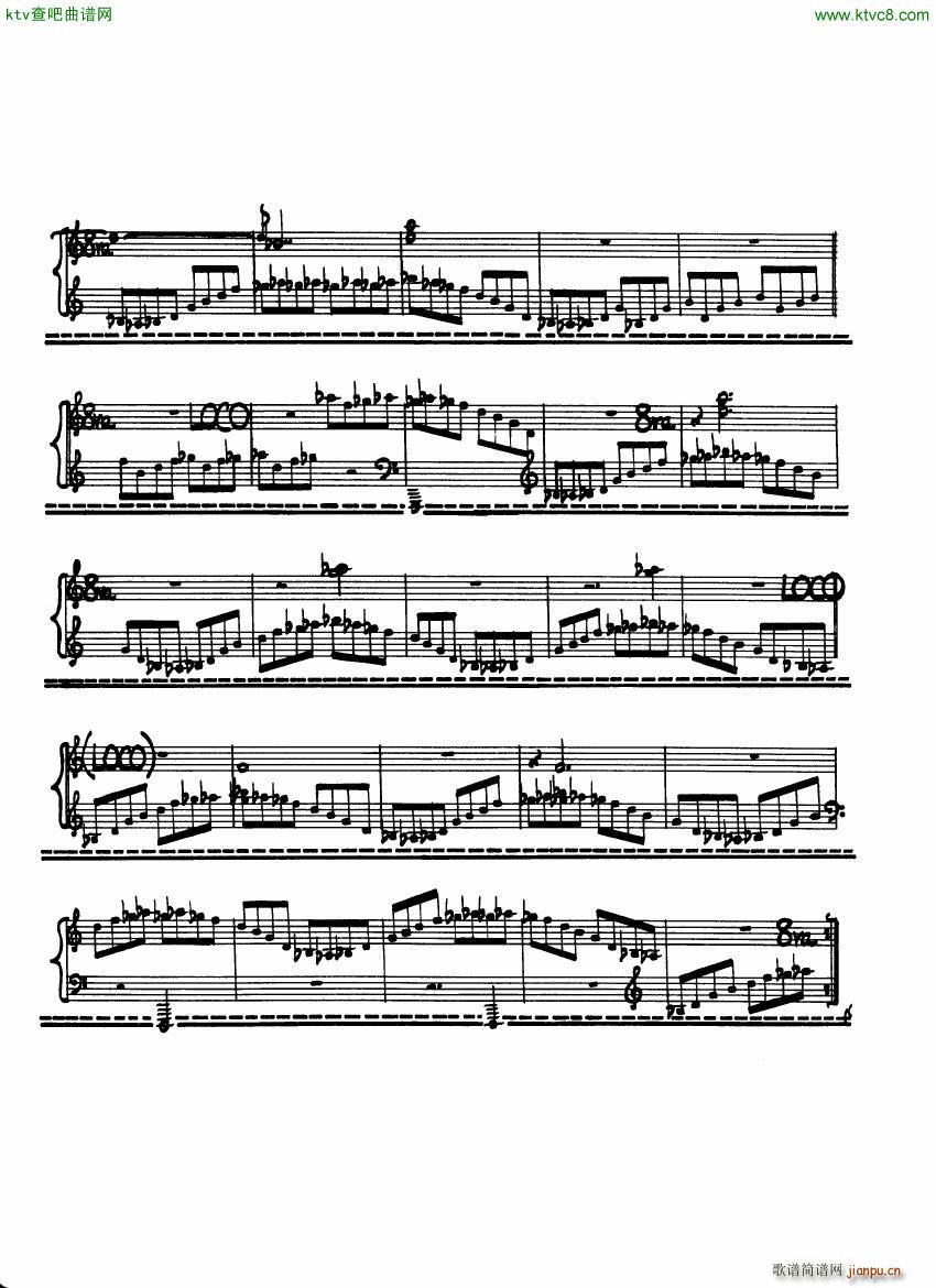 Cage Sonatas and Interludes for prepared piano(V)35