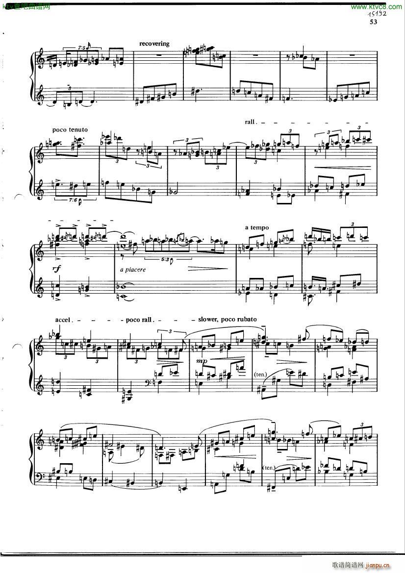 finnissy gershwin solo pieces (V)14