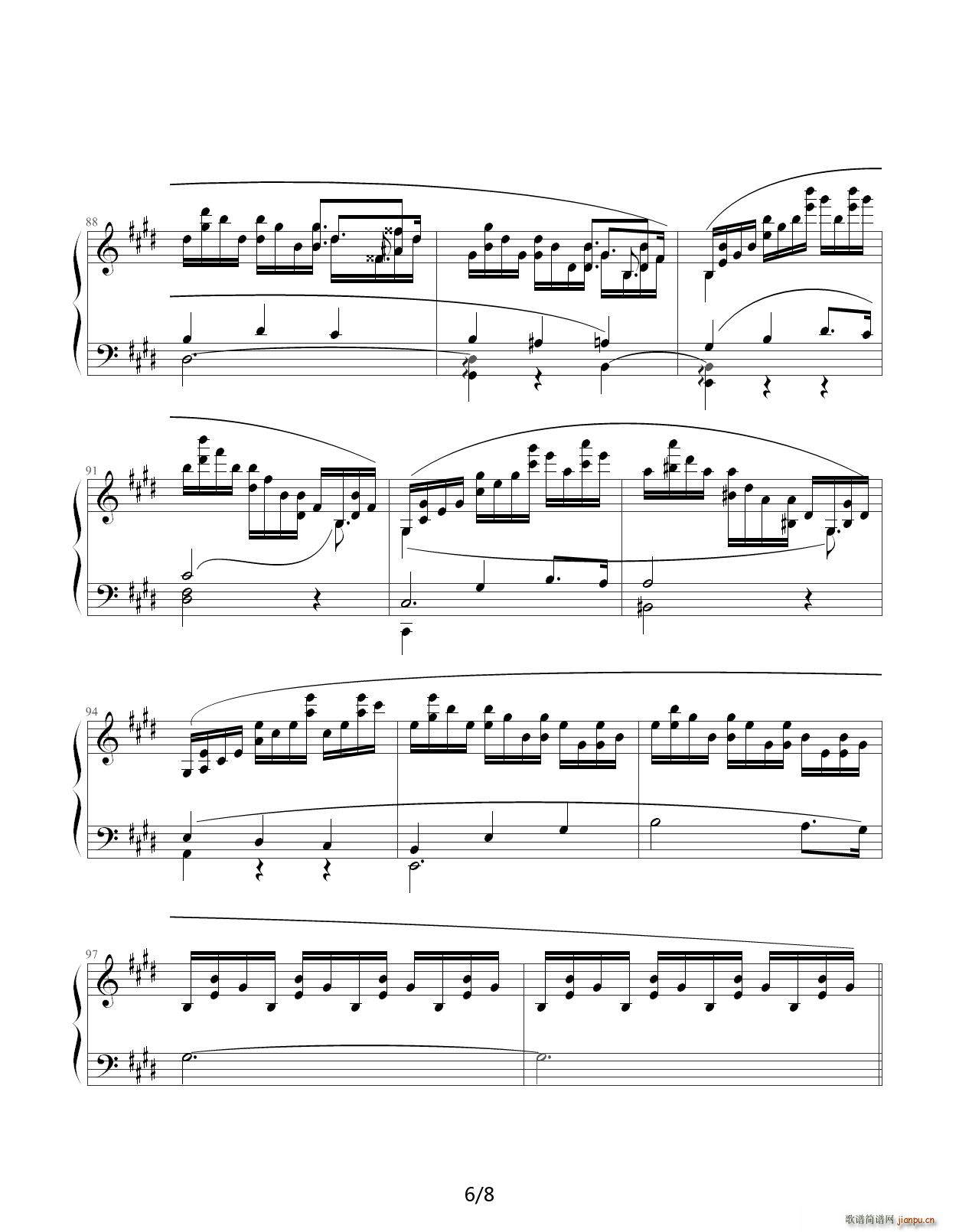 Chopin Ф  Op 25 No 5 S G{(V)6