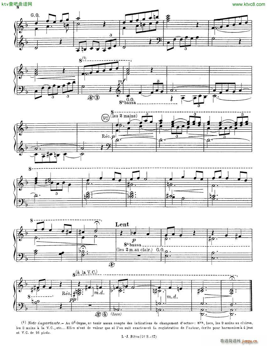 Alain Albert 15 Pieces organ(V)8