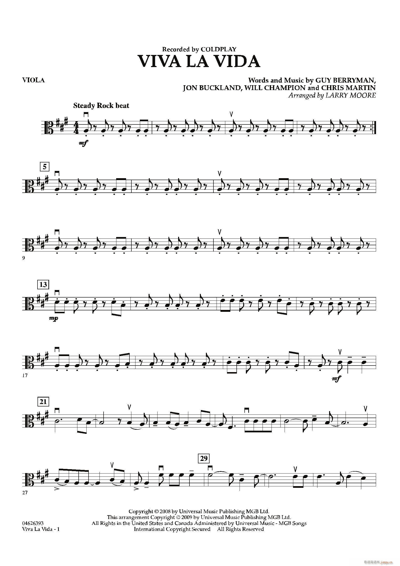 VIVA LA VIDA (СV)1